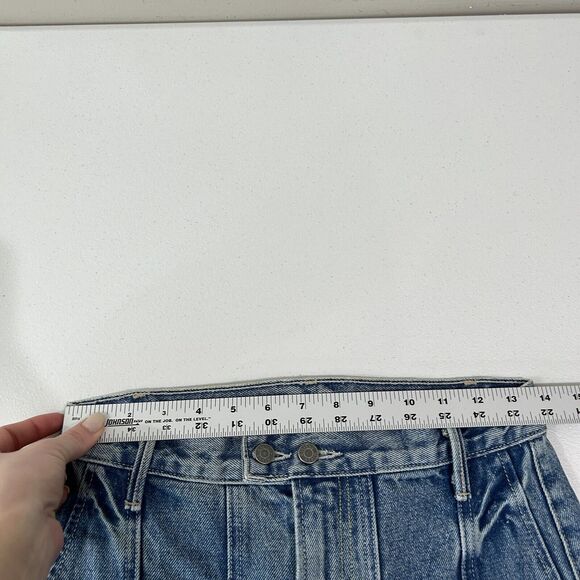 GRLFRND Monroe Jeans Womens 25 Blue High-Rise Crop Cigarette Catching Feelings - Picture 9 of 13